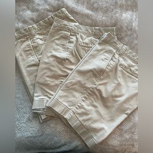 JCrew Gramercy Khaki Shorts Size 32